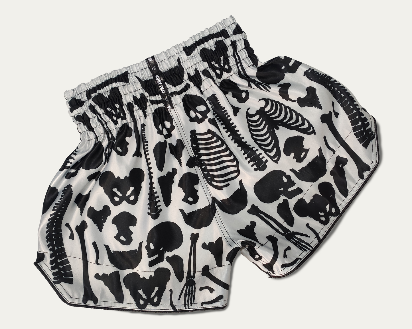 Short Muay Thai Skull Blanco