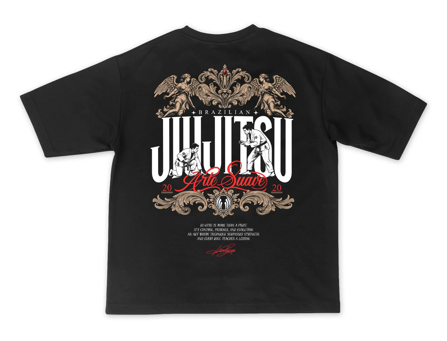 Camiseta Arte Suave - Negra