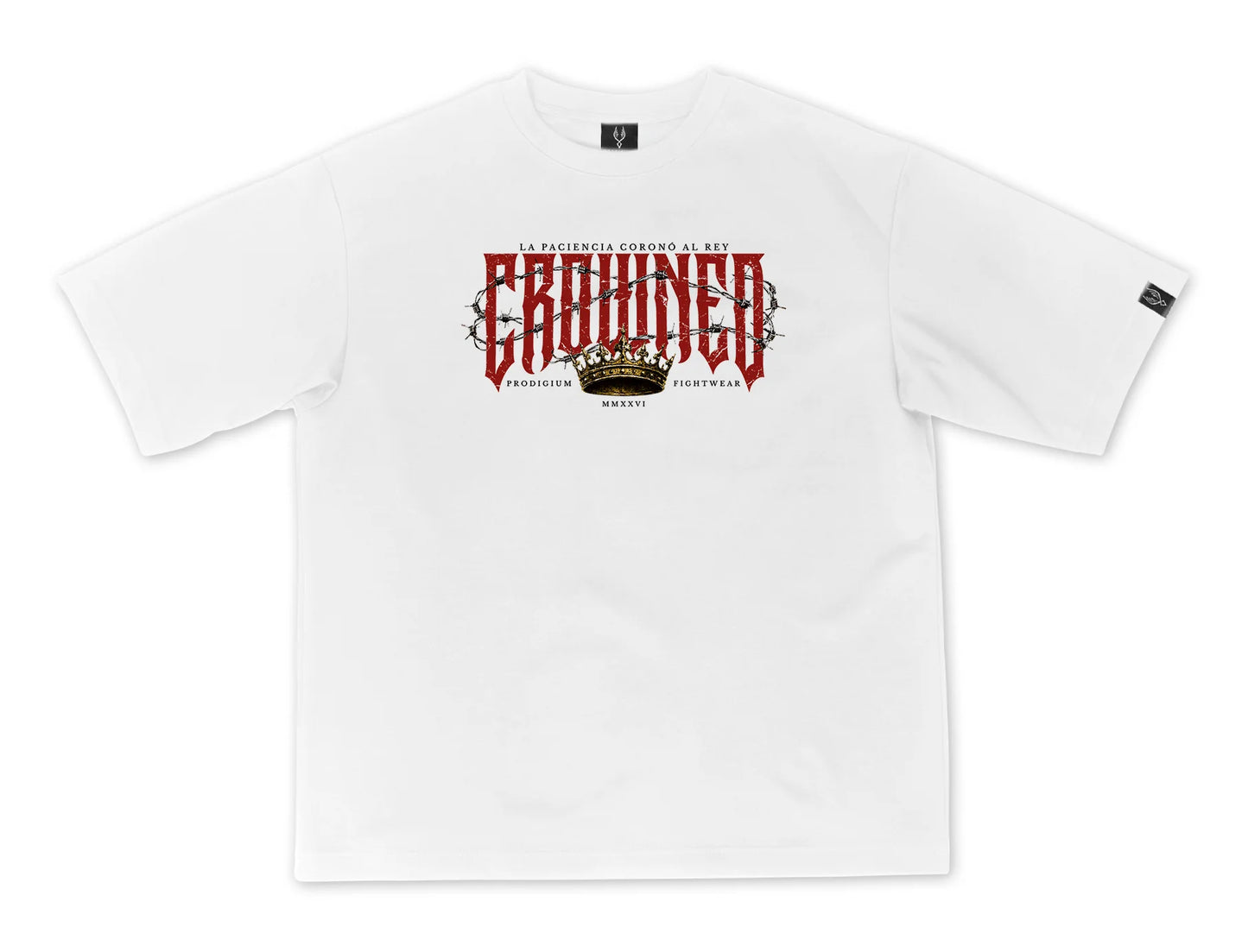 Camiseta Crowned - Blanca