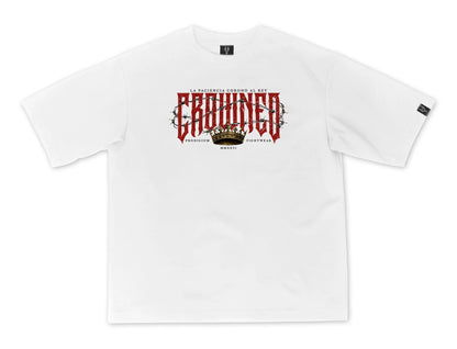 Camiseta Crowned - Blanca