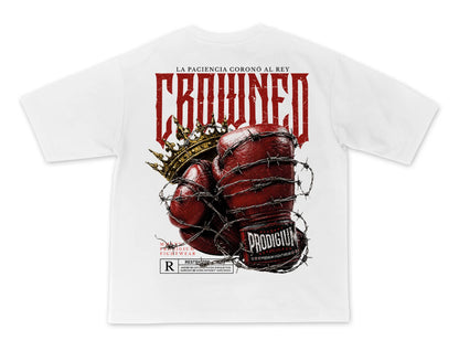 Camiseta Crowned - Blanca
