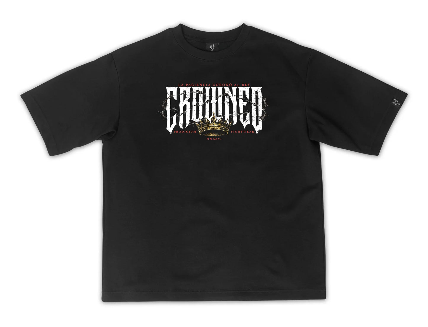Camiseta Crowned - Negra