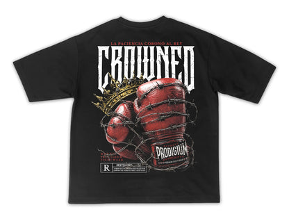 Camiseta Crowned - Negra