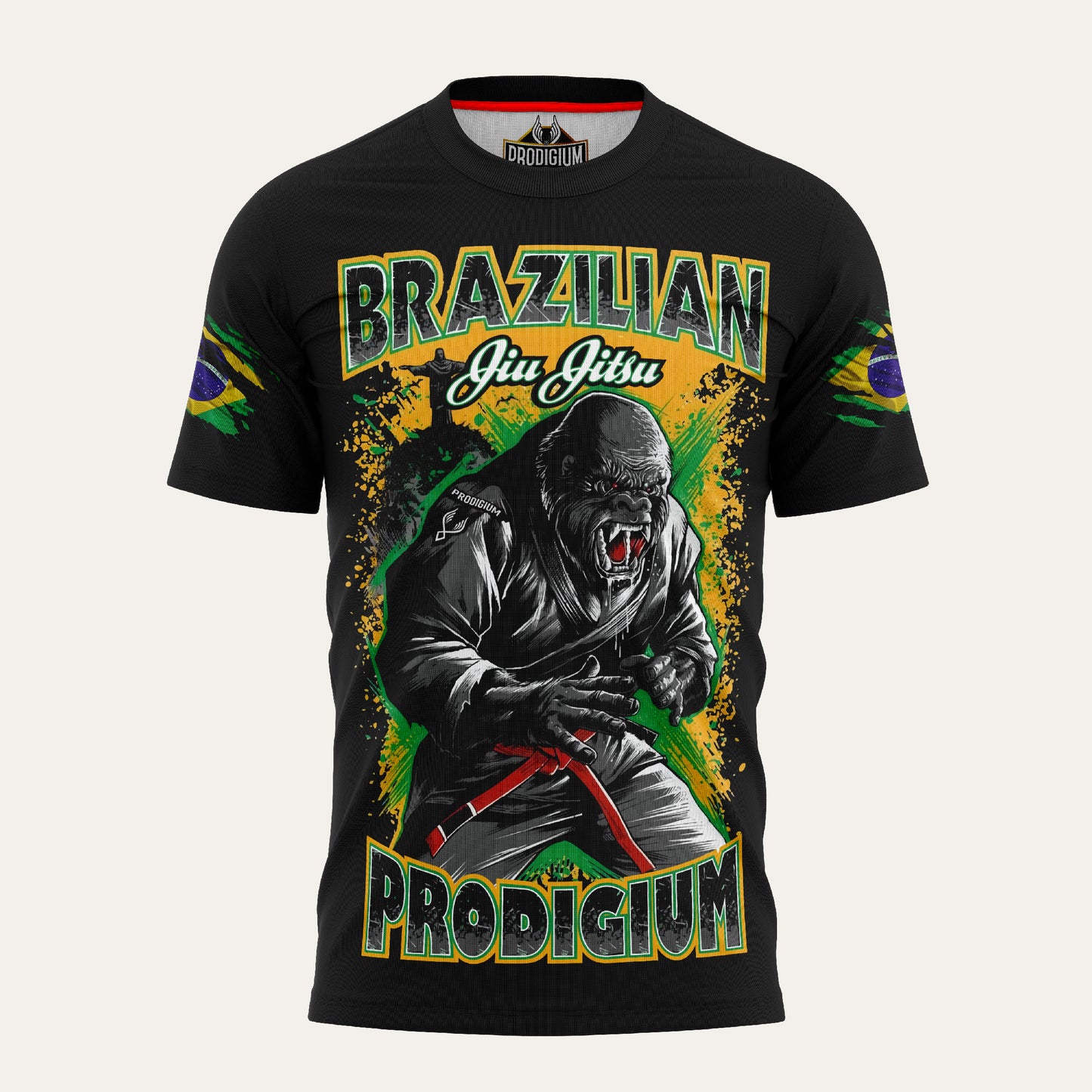 Camiseta Gorilla Jiu Jitsu - Black