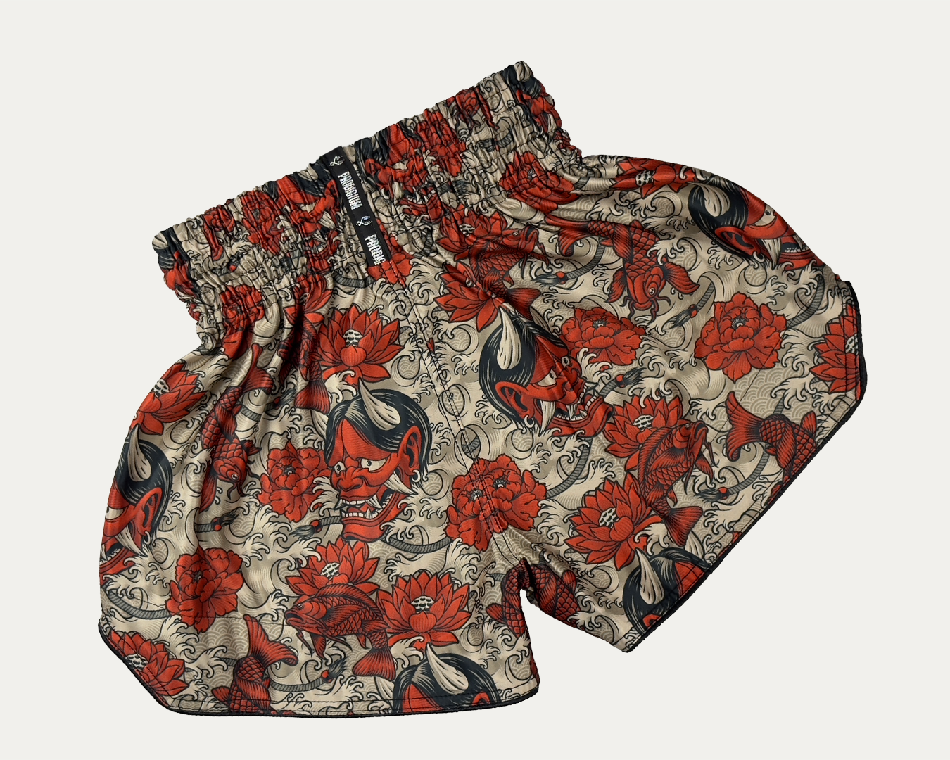 Short Muay Thai Oni Rojo