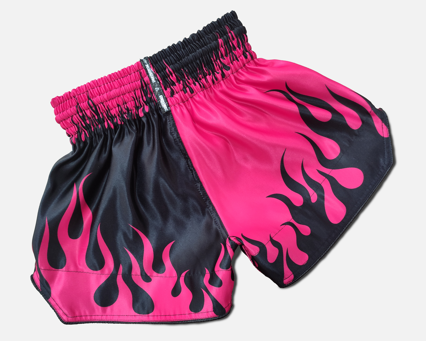 Short Muay Thai Fire Rosa